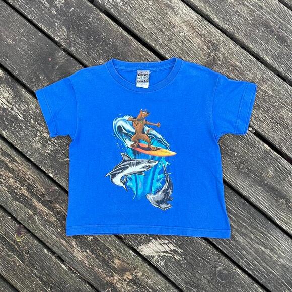 Vintage 2000 scooby doo wear r u cartoon network kids tv show promo shirt - Picture 1 of 3